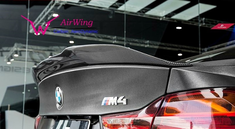 F80 M3 / F82 M4 – PSM style Carbon Trunk Spoiler 03